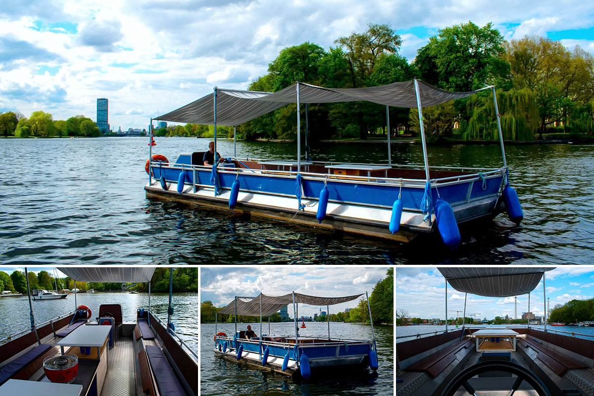 Partyboot 'BBQ Grillboot'