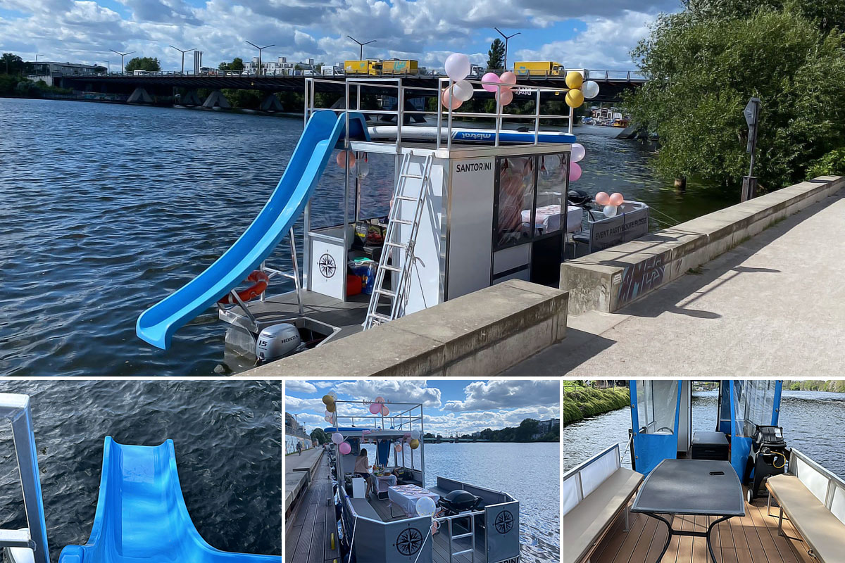 Party raft 'Mücke'