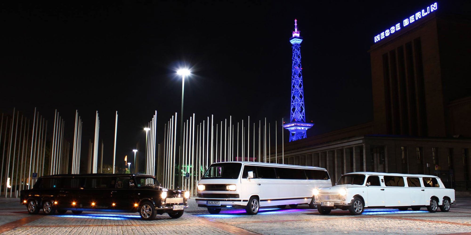 VW Bulli Stretchlimo für den JGA in Berlin / VW Bulli stretch limousine for the hen party or stag do in Berlin