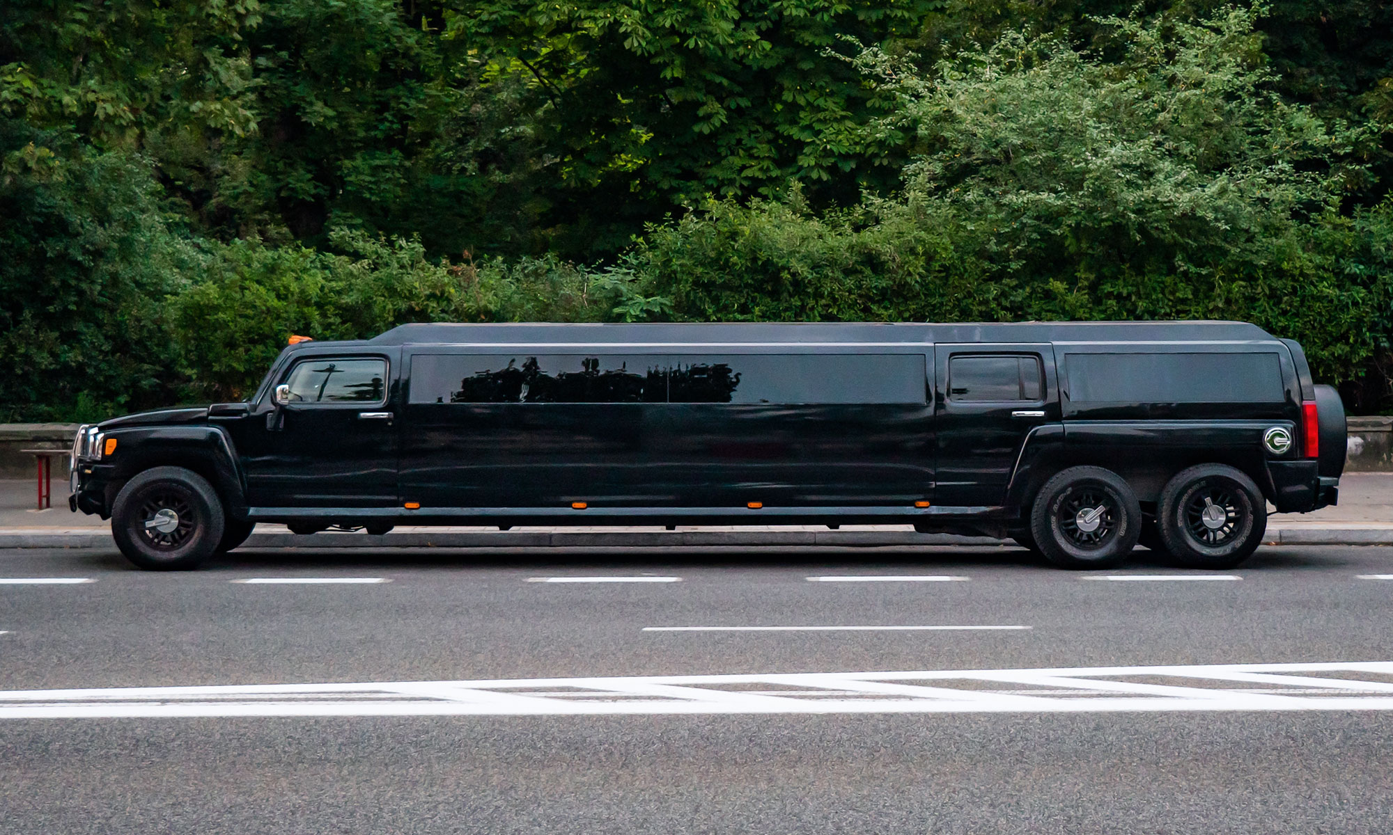 Hummer Stretchlimo für den JGA in Frankfurt am Main / Hummer stretch limousine for the hen party or stag do in Frankfurt am Main