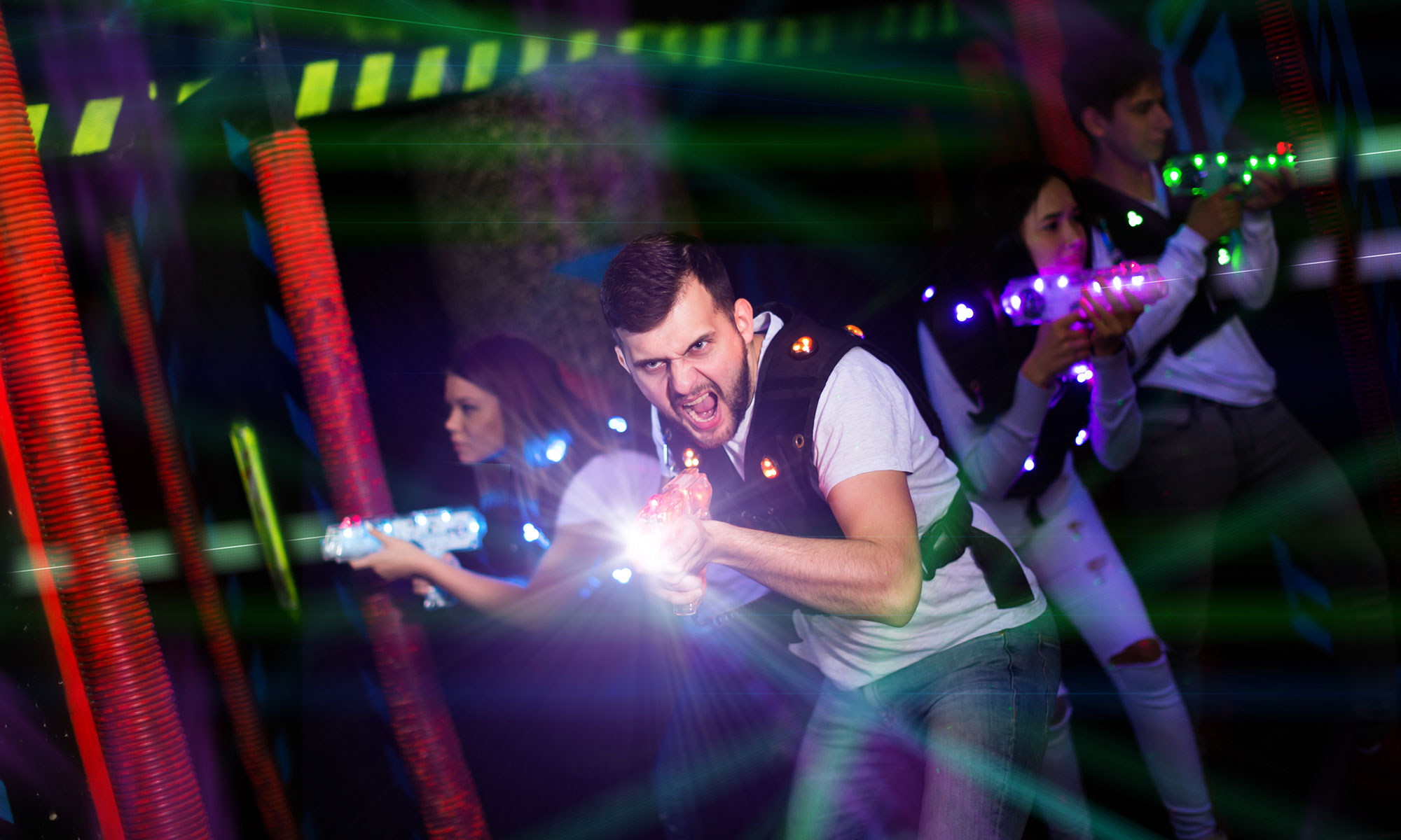 Lasertag für den JGA in Hamburg / Laser tag for the hen party or stag do in Hamburg