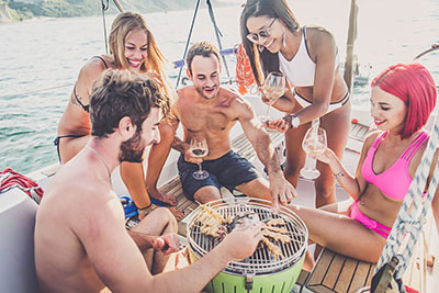 Party raft Hamburg