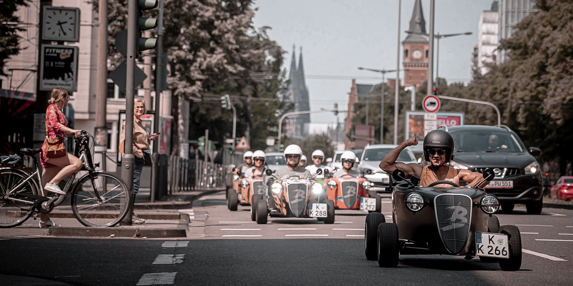 Hot Rod für den JGA in Köln / Hot rod for the hen party or stag do in Cologne