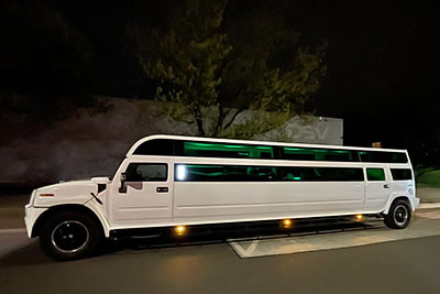 H2 double-decker stretch limousine Cologne