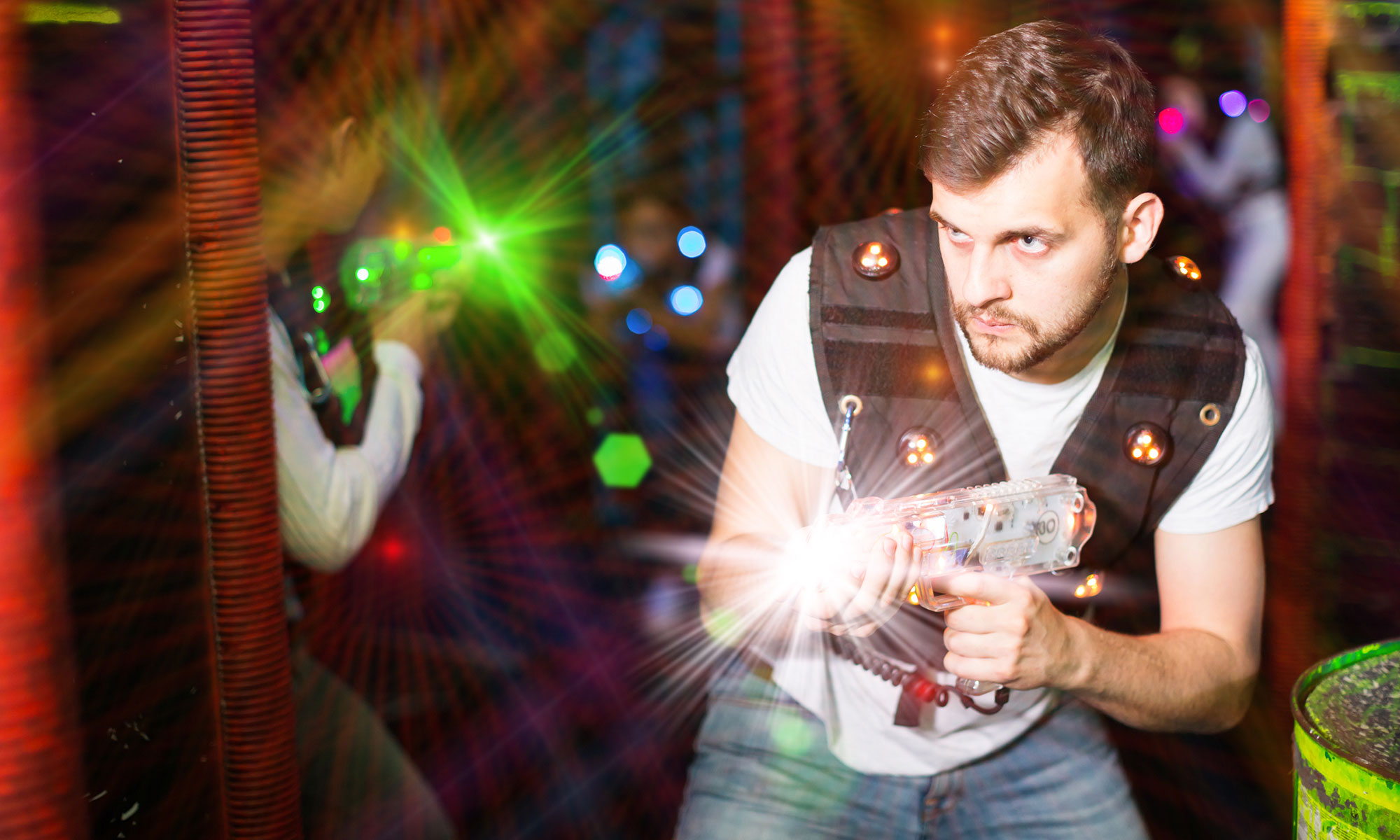 Lasertag für den JGA Leipzig / Laser tag for the hen party or stag do in Leipzig