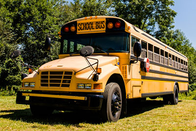 US school bus Vienna