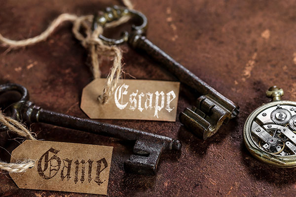 Bachelor party with escape room