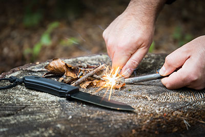 Bachelorette or bachelor party survival training