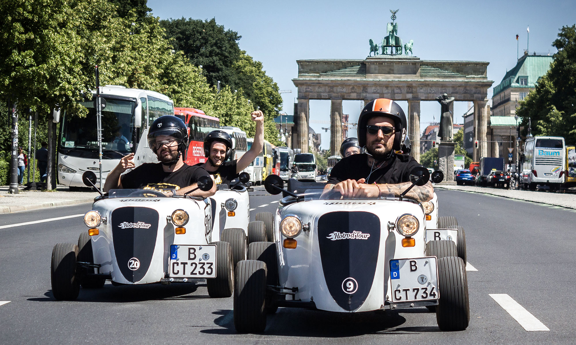 Hot Rod fahren / Driving a hot rod