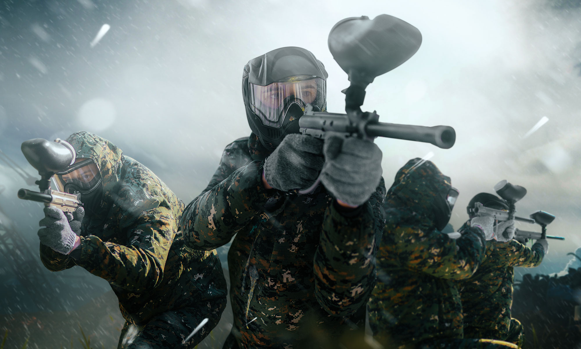 Paintball spielen / Play paintball
