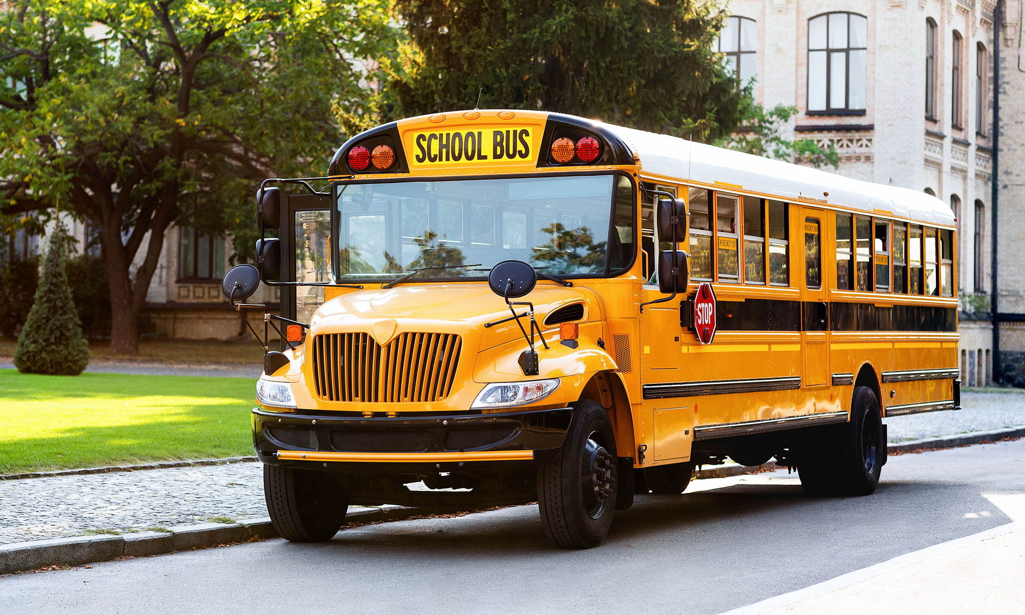 US-Schulbus mieten / Rent a US school bus