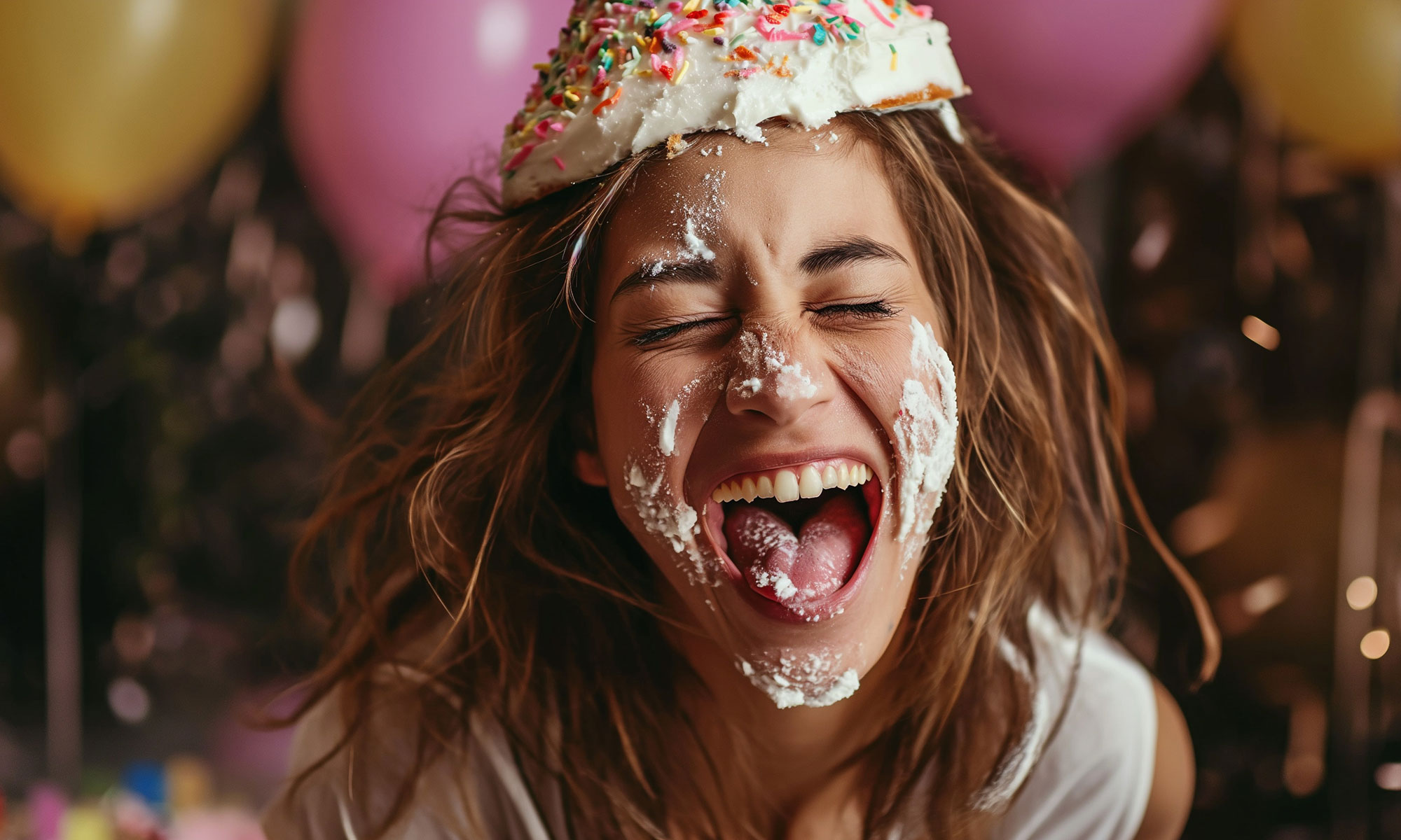 Tortenschlacht buchen / Book a custard pie fight